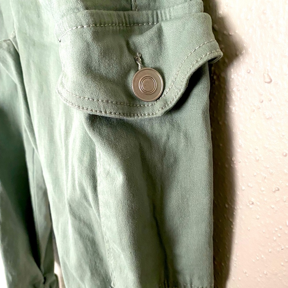 OLIVE GREEN CARGO PANTS